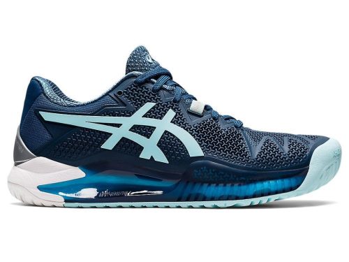 Asics Women's Gel-Resolution 8 Tennis Shoes In Light Indigo/Clear Blue - Tennis Shoes - Asics - ATR Sports