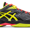 Asics Women's Gel-Blast FCourt Shoes In Black/Sour Yuzu